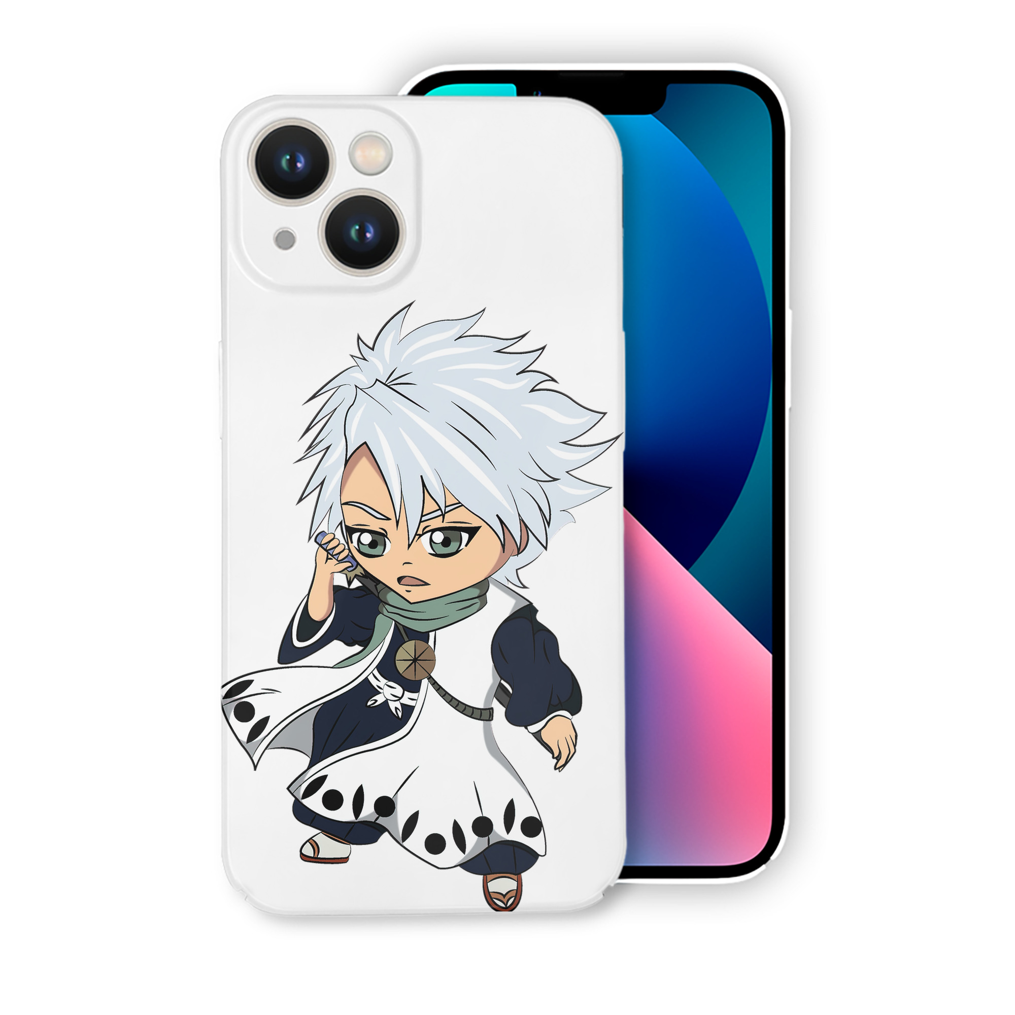 （画像用） ブリーチ 日番谷冬獅郎（ひつがや とうしろう） BLEACH Hitsugaya Toushirou 【iPhone 14シリーズ対応】ハードケース